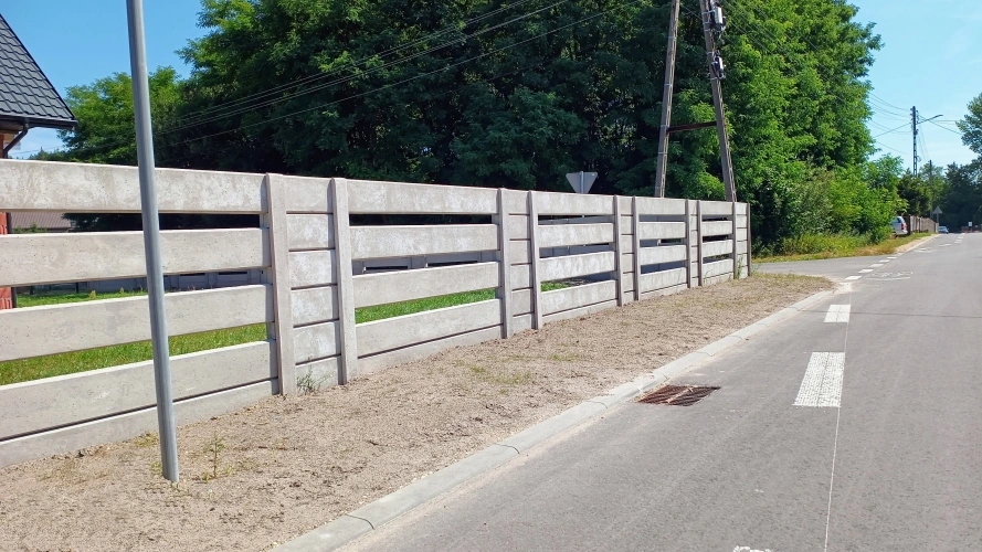 BANAŚ - Ogrodzenia betonowe Śląsk - Zawada 39A